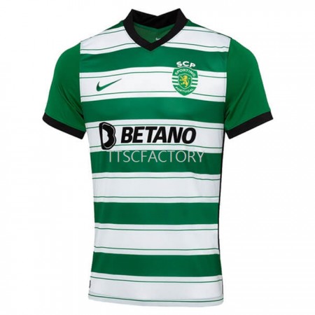 Koszulka Sporting CP Domowe Stroje Piłkarskie 2022/23 Krótki Rękaw